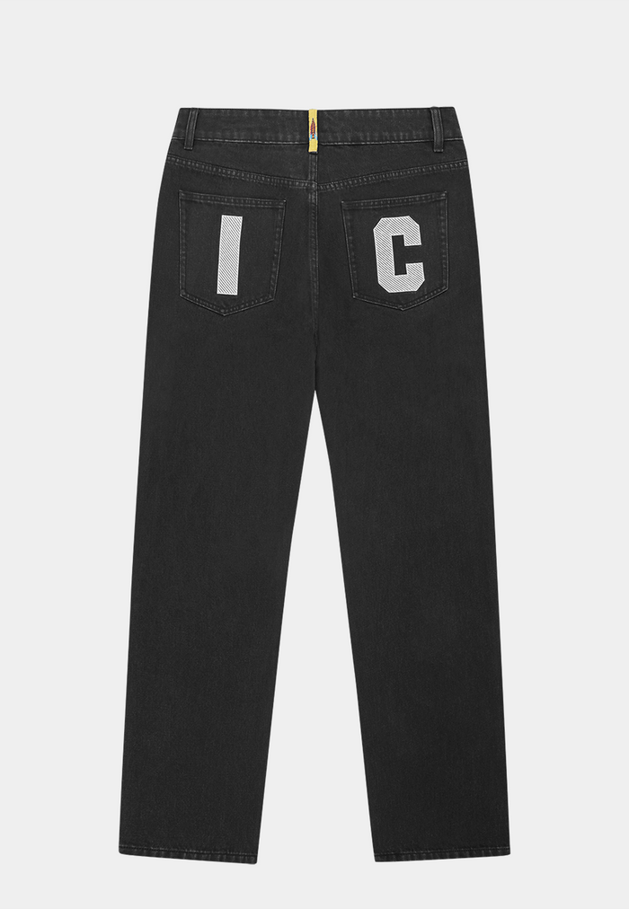 Bbc Running Dog Denim Pants Black