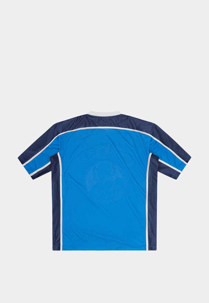 Bbc Waitress Football Top Blue