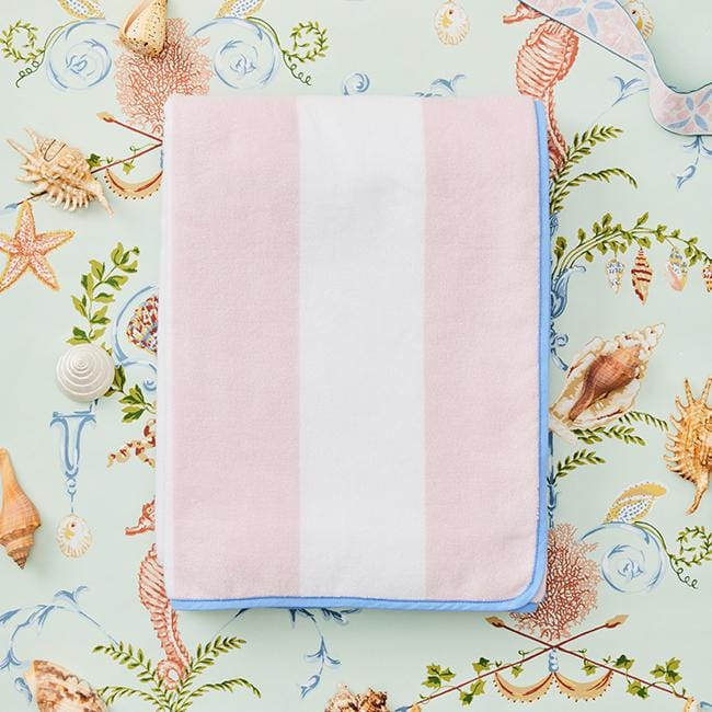 Beach Towel | Pink Stripe
