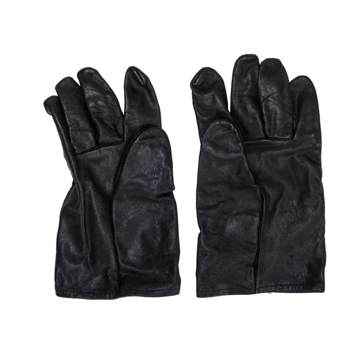 Belgian Army Leather Gloves - Used - Belgian Army Surplus - Gloves
