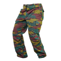 Belgian Jigsaw Camo Ripstop Trousers - Belgian Army Surplus - Combat Trousers
