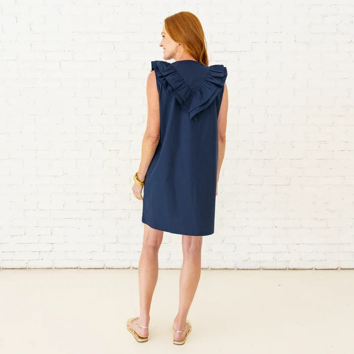 Belle Dress | Navy