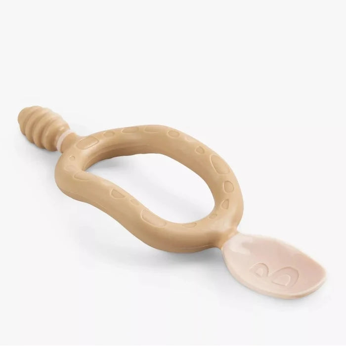 Bibado Dippit Baby Weaning Spoons 6+ months Pack of 2 - Fawn - ebebek - Black Friday