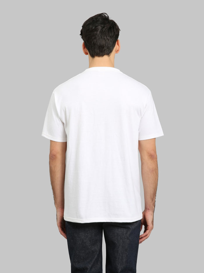 Big John Loopwheel 2Pack TShirt White back fit