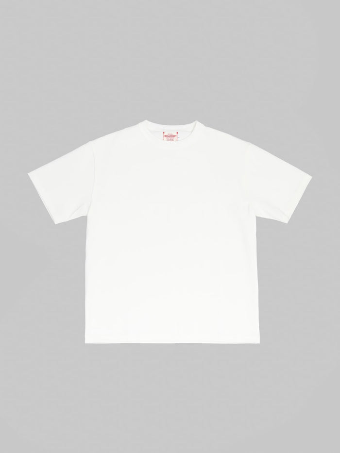 Big John MGTS01M Heavy Weight TShirt White front