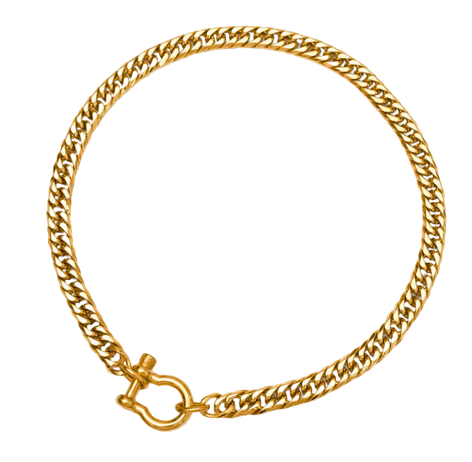 Billie Cuban Horse Bit Necklace