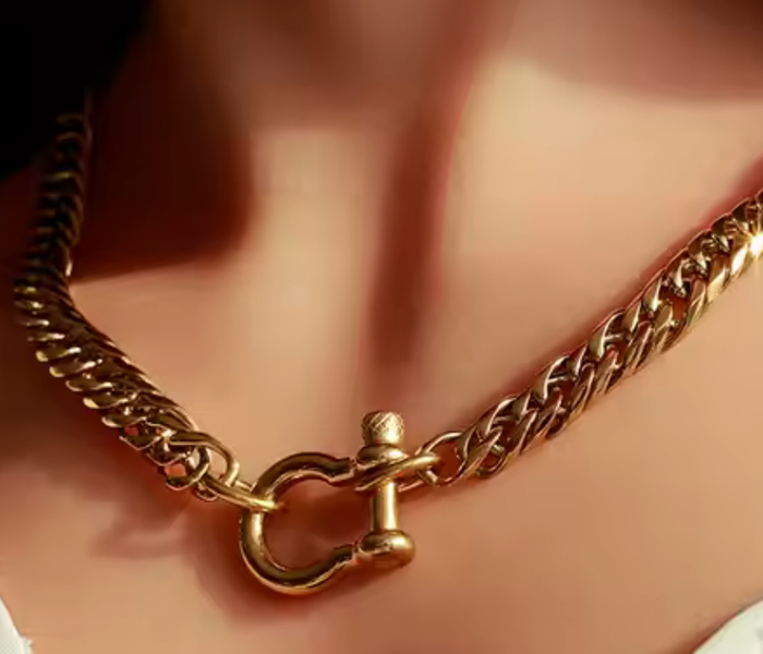 Billie Cuban Horse Bit Necklace