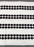 african fabric black and white
