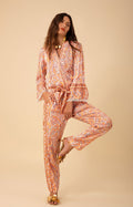 Blakely Twill Top, color_coral