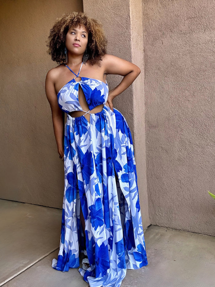 Blue Lagoon Resort Maxi Dress image 0