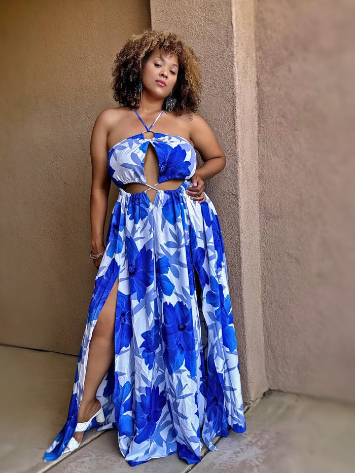 Blue Lagoon Resort Maxi Dress image 2