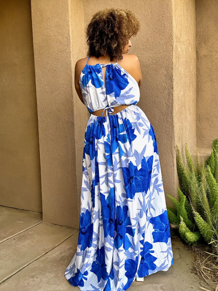 Blue Lagoon Resort Maxi Dress image 3