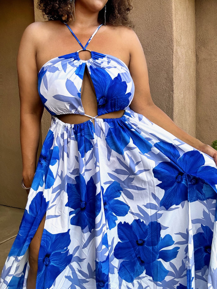 Blue Lagoon Resort Maxi Dress image 4