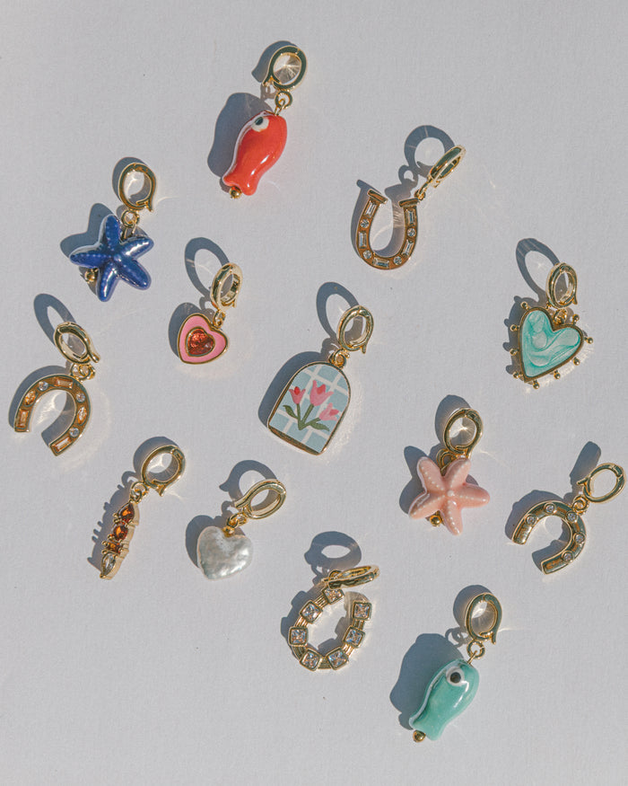 Blue Starfish Charm