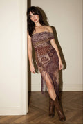 Bohemian Patch Fringe Dress