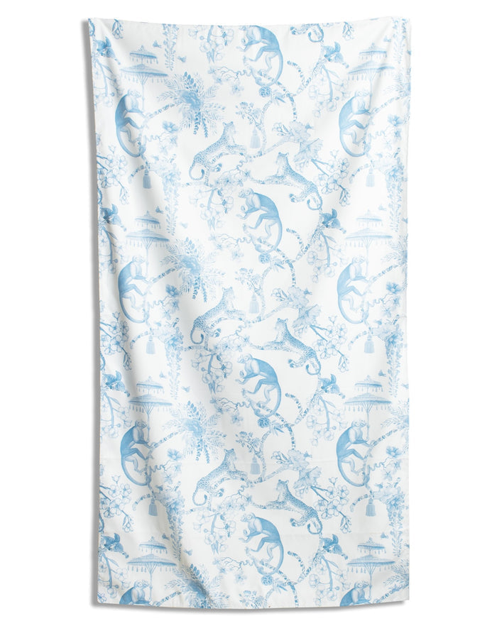 The Royal Standard Borneo Giant Beach Towel | Blue/Multi
