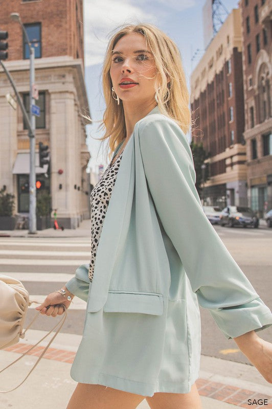 Breezy Blazer Sage image 3