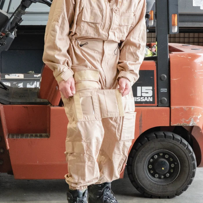 British Army Beige AFV Overalls - British Army Surplus - Overalls