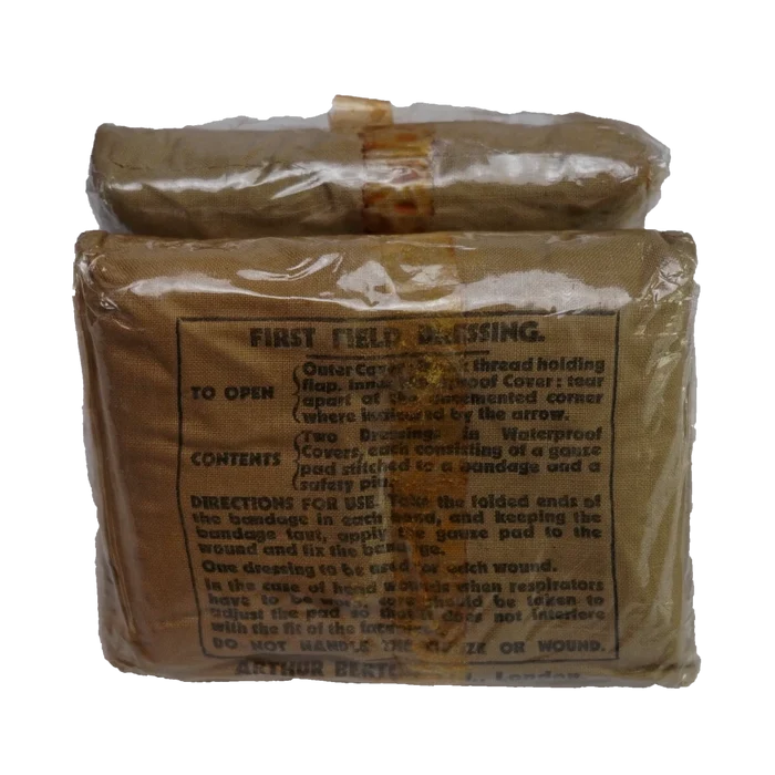 British M1937 Field Dressing - British Army Surplus - Collectables & Rarities