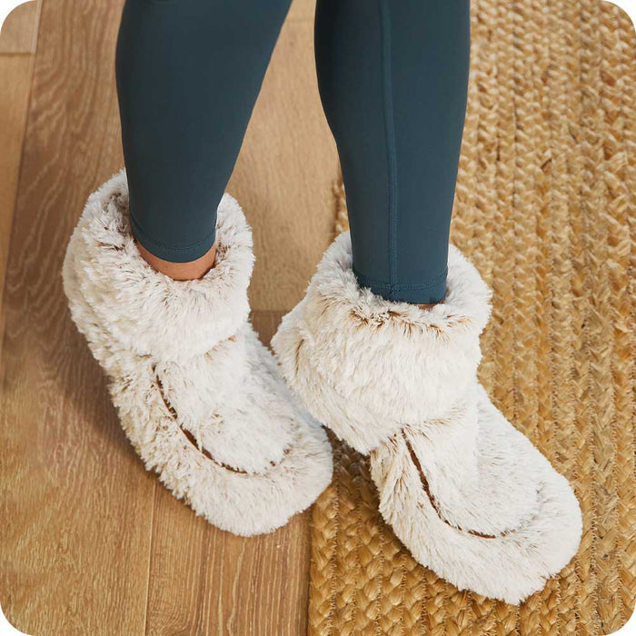 Brown Marshmallow Boots Warmies