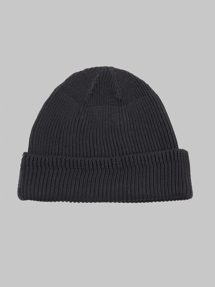 Buzz Ricksons BR02186 Cotton Watch Cap Black back