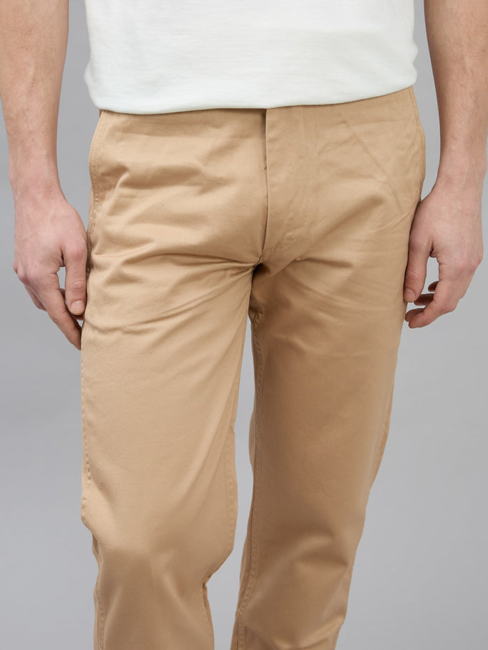 buzz ricksons original spec chino beige tapered  waist