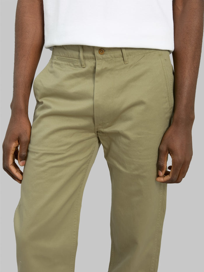 buzz ricksons original spec chino khaki waist