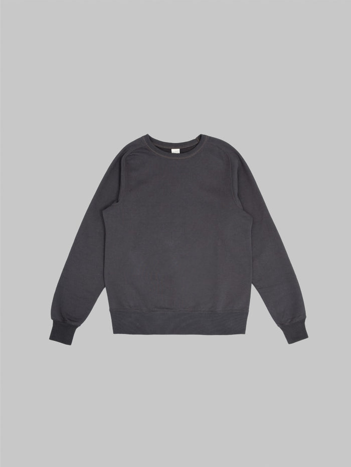 buzz ricksons freedom sleeve 13oz tubular sweatshirt black front
