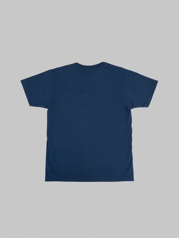Buzz Rickson's BR78711 Loopwheel Pocket T-Shirt Navy - Redcast Heritage Co.