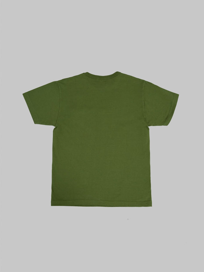 Buzz Rickson's BR78711 Loopwheel Pocket T-Shirt Olive