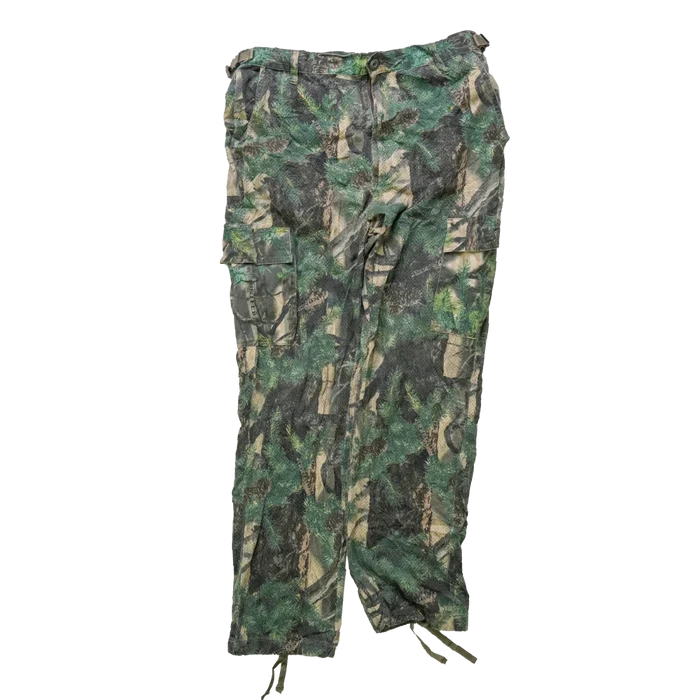 Cabelas Konifer Camo Mesh Trousers - Medium - Army & Outdoors - Work Trousers