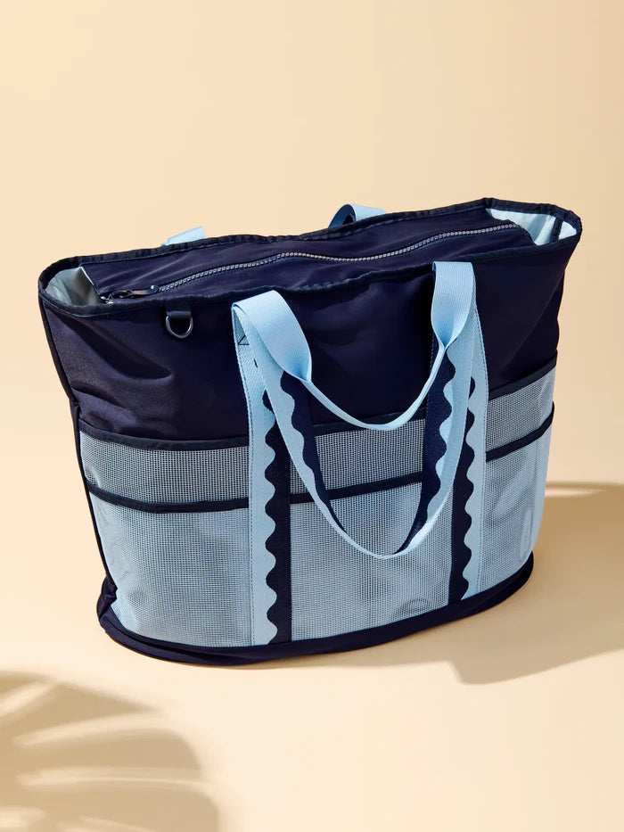 Camden Neoprene Tote, NAVY