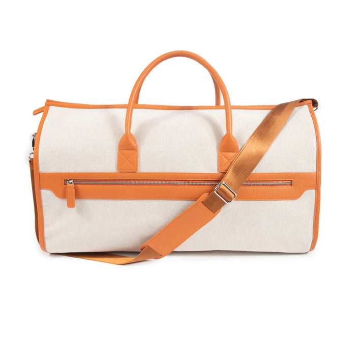 Brouk & Co Capri 2-in-1 Garment and Duffel Bag | Orange