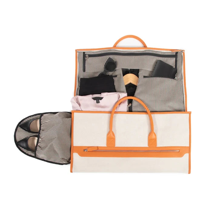 Capri 2-in-1 Garment and Duffel Bag | Orange