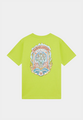 Casablanca  Casa Way Skate Printed T-Shirt Lemon
