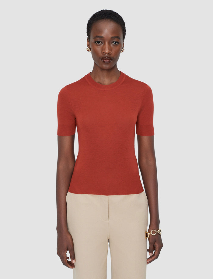 Red Cashair Top - Joseph