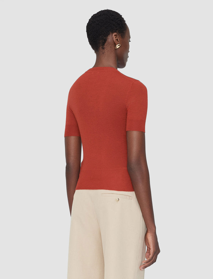 Red Cashair Top - Joseph