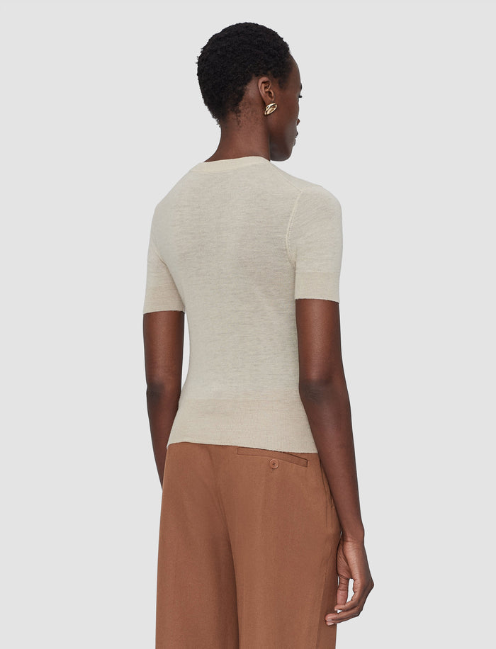 Beige Cashair Top - Joseph
