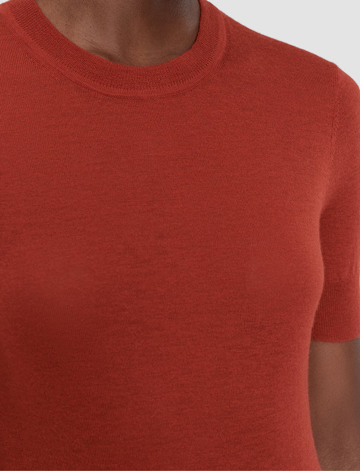 Red Cashair Top - Joseph