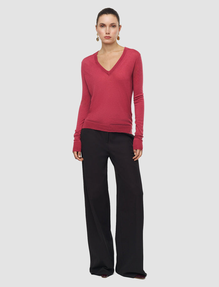 Cashair V Neck Jumper