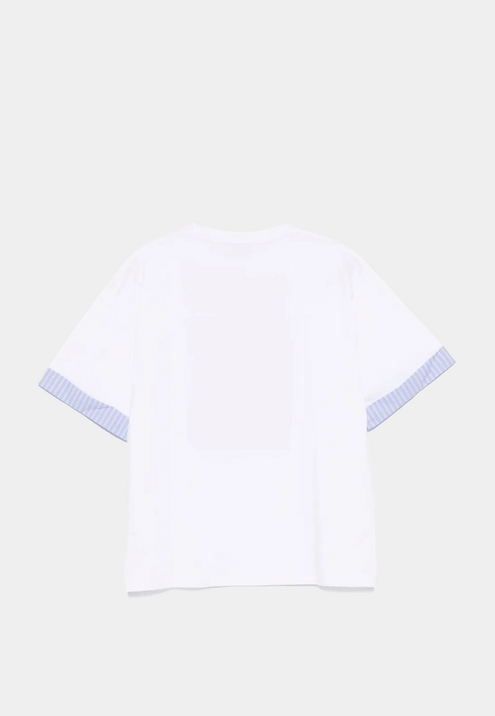 Charles Jeffery Loverboy Turn Up Tee White