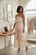 Chiffon Floral  Sleeveless Romper image 1