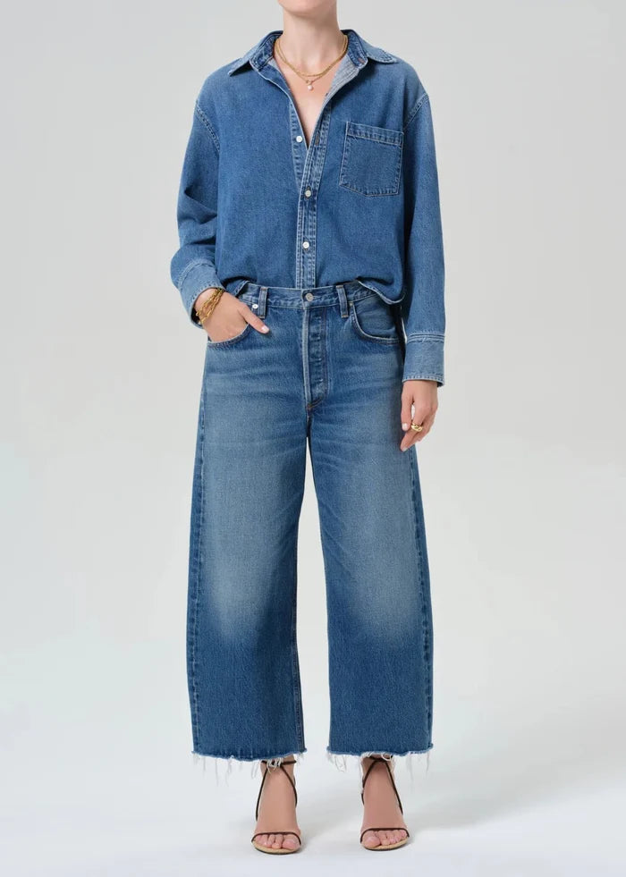 Citizens of Humanity - Chaya Ayla Raw Hem Crop - Kalifornia Jean Bar