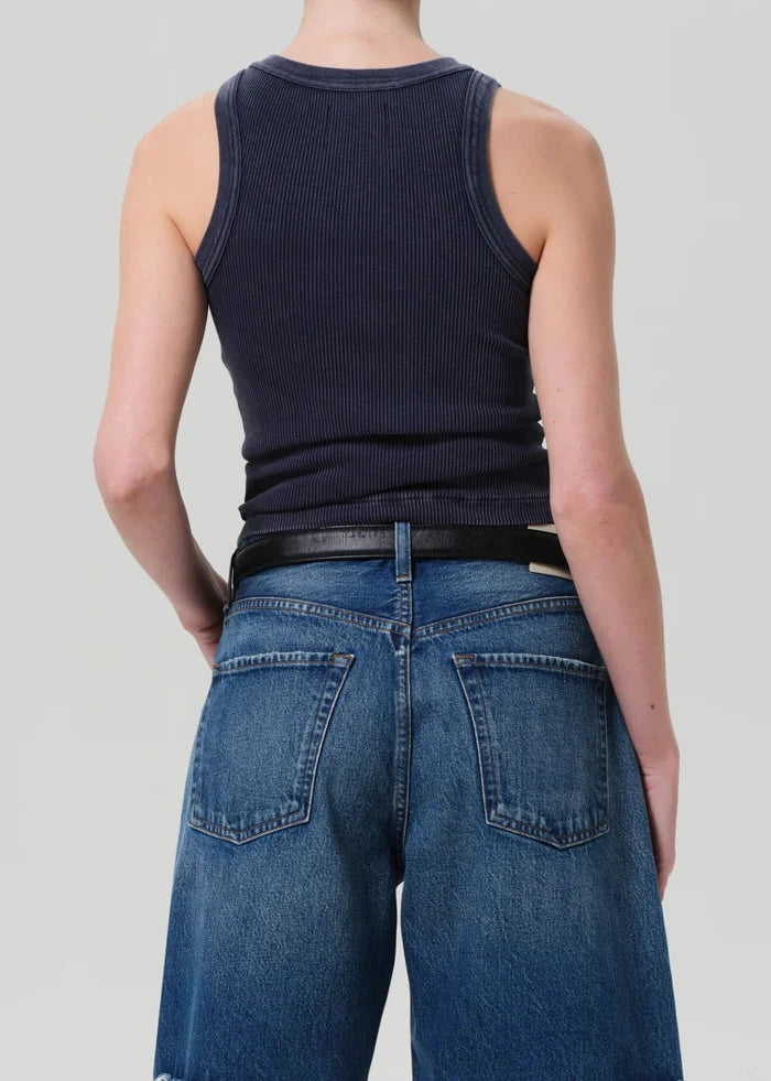 Citizens of Humanity - Mineral Navy Isabel Rib Tank - Kalifornia Jean Bar