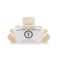 Teleties Classic Small Hair Clip Almond Beige