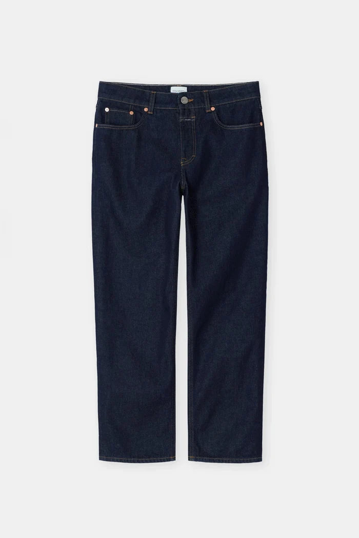 Closed - Straight Leg Milo Jean in Dark Blue - Kalifornia Jean Bar