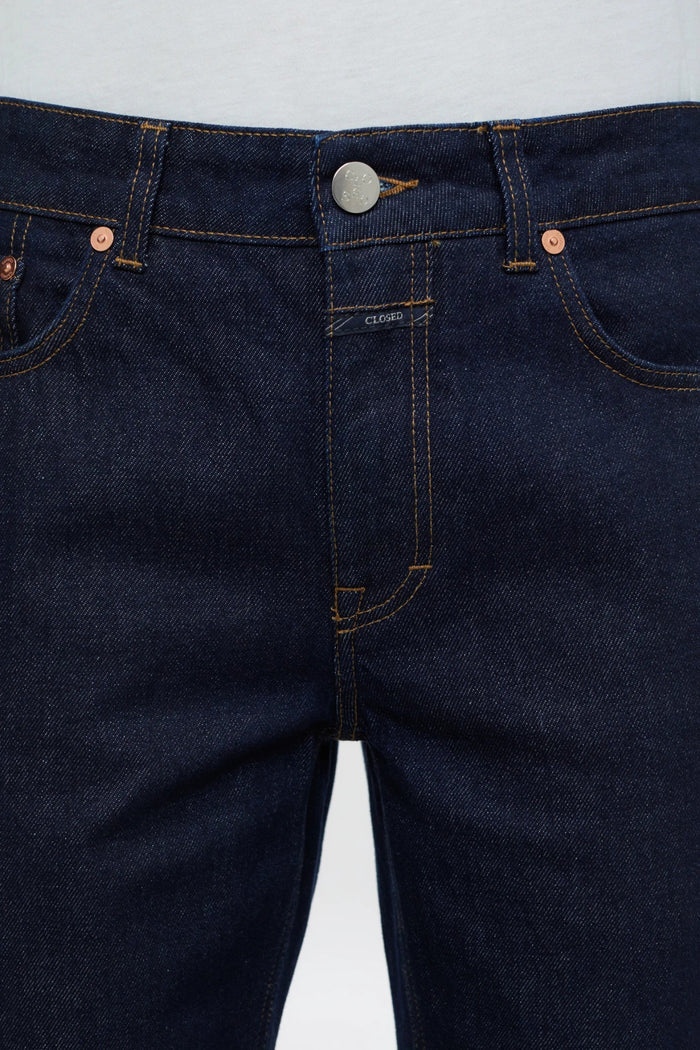 Closed - Straight Leg Milo Jean in Dark Blue - Kalifornia Jean Bar