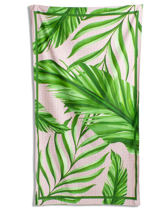 The Royal Standard Copacabana Giant Beach Towel | Pink/Green