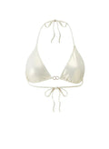 Melissa Odabash Costa Triangle Bikini Top Gold Apoella