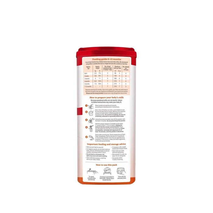 Cow & Gate Comfort Milk Formula 0-12 months - ebebek